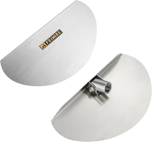Stainless Steel Culvert Cleaning Hand Tool, For cleaning a 18" diameter culvert pipe, this size designed for culvert pipes with 18" I.D (handle is NOT included) Tool is 16" wide