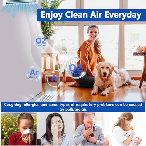 Air Vent Filters 12"x90",2Roll Cut to Fit Air Filter(up to 120 filters),MERV 8 Triple Filtration Electrostatic Filter Material for AC,HVAC Furnace,Mobile Home-Includes 48 Adhesive Hook Tape - Image 5