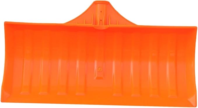 Snow Scoop Head, Multipurpose Wide Garden Clearing Tool, Snow Remover Grain Spade Head, DIY Removal Tool for Car Driveway, Orange