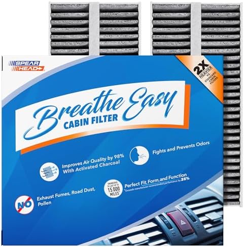 Spearhead Odor Defense Breathe Easy AC & Heater Cabin Air Filter (BE-388) by SPEARHEAD