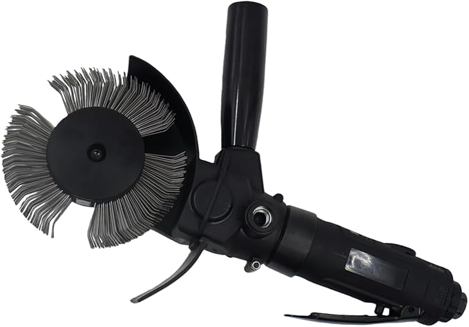 Pneumatic Rotary Removal Tool For Remove Rust Paint Metal Roof Color Plate Metal Steel Plate Steel Pipe With Wire Wheels Air Removal Tool Kit