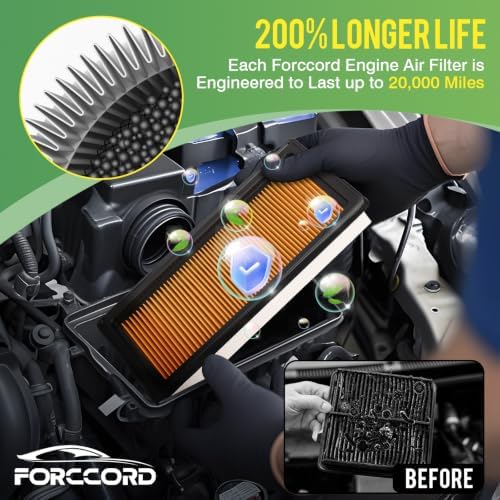 Engine & Cabin Air Filter Fit for Versa 2014-2019, Micra 2015-2019 - Image 3