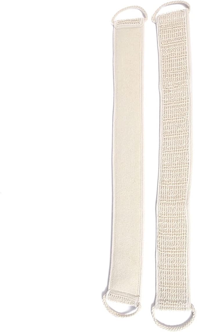 Dry Brushing 1pc Soft Exfoliating Bath Shower Massage Spa Scrubber Sponge Back Strap Body Skin Cleaning Tool