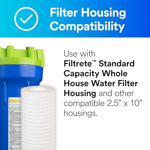 Filtrete Standard Grooved Whole House Water Filter 4WH-STDGR-F02, 2-Pack - Image 2