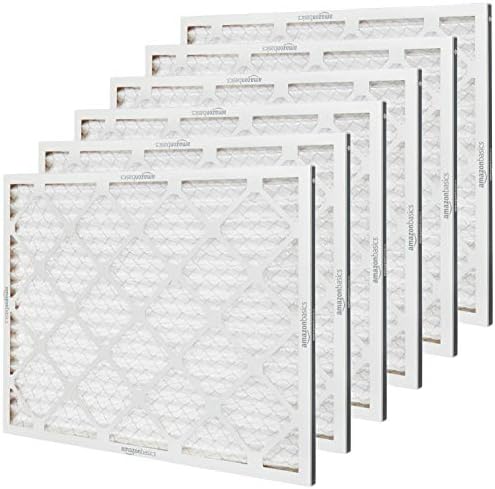 Amazon Basics 20x25x1 Air Filter 6-Pack, MERV 8 AC Furnace Filters, Removes Dust, Electrostatic, Allergen Control (Actual Size: 19.75" x 24.75" x 0.75") - Image 3