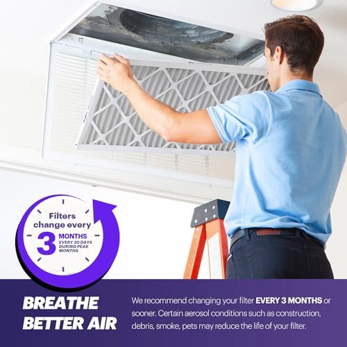 BNX TruFilter 20x23x1 Air Filter MERV 8 (2-Pack) - MADE IN USA – Dust & Pet Defense Electrostatic Pleated Air Conditioner HVAC AC Furnace Filters for Dust, Pet, Mold, Pollen MPR 600 – 700 & FPR 5 - Image 7