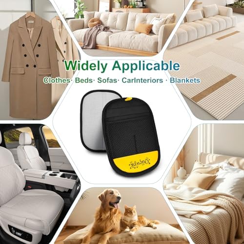Reusable Electrostatic Pet Hair Removal Glove for Dog and Cat Fur | Pet Hair Remover for Laundry, Couch, Carpet, Clothing, Furniture, Car Seats; Dog Hair, Cat Hair and Lint Cleaner - Image 4