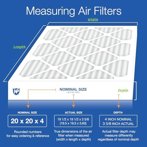 Nordic Pure 20x20x4 Pleated MERV 13 Air Filters 6 Pack - Image 2