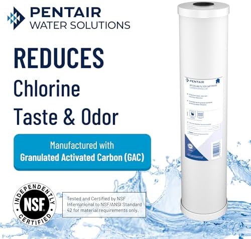 Pentair Pentek RFC-BB Big Blue 10" x 4.5" Carbon Water Filter, Pack of 2 - Image 3