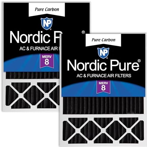 Nordic Pure 20x25x5 Honeywell/Lennox Replacement MERV 8 Air Filter 2 Pack by NordicPure