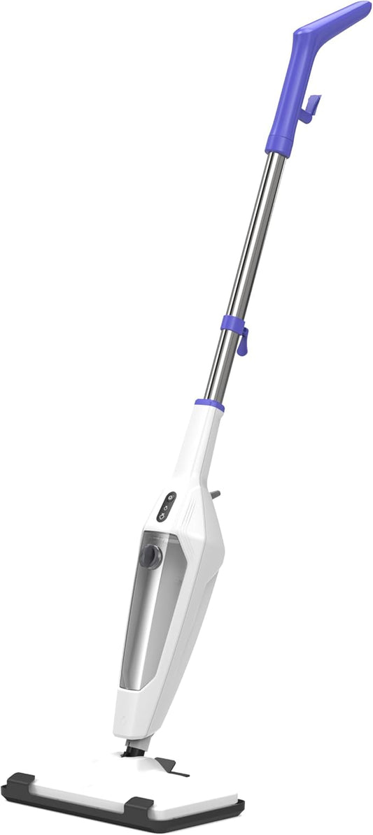 SENMO Steam Mop, 14-in-1 Detachable Steam Cleaner for Home and Floor, 1300W 228°F Deep Cleaning MultiPurpose Floor Steamer with 14 Attachments for Hardwood Floors, Tile, Grout, Furniture, Carpet, Wall
