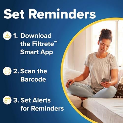 Filtrete 20x20x1 Air Filter, MERV 5, MPR 300, 6 HVAC Filters - Image 7