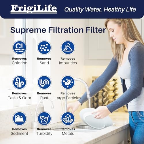 1 Micron 10" x 2.5" Whole House CTO Carbon Sedimen Water Filter Compatible DuPont WFPFC8002, WFPFC9001, SCWH-5, WHCF-WHWC, FXWTC, RO Unit for Under Sink & Countertop Filtration System,3Pack - Image 3