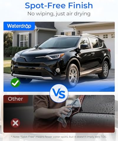 Waterdrop Hard Water Filter for Hose Car Wash, Reduces Hard Water Spots - Image 2