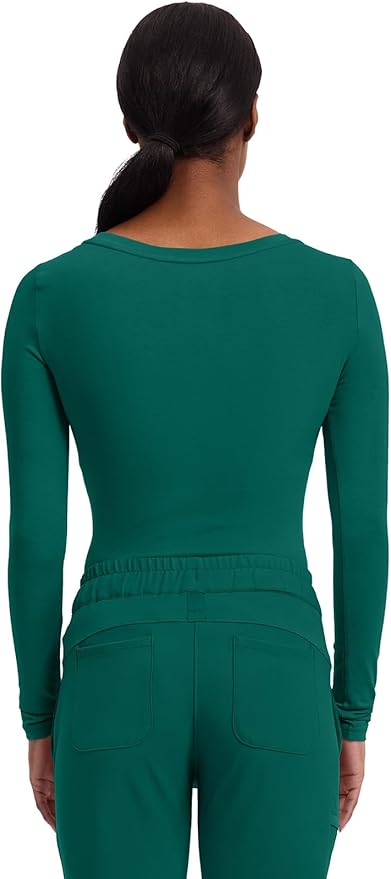 Healing Hands Women's Underscrub Soft Knit Melissa Longsleeve Scrub Tee with Breathable & Easy Care Fabric 5047