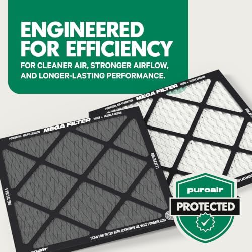 PuroAir MegaFilter 20x25x1 Air Filter MERV 13 HVAC Furnace Filter (2-Pack) - Image 7