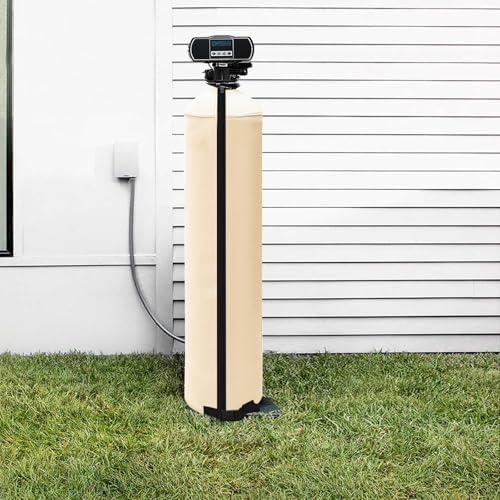 Bitubi Water Softener Neoprene Sweat Jacket, Outdoor Water Softener and Filter Tank Cover to Prevent Sweating, Water Softener Insulated Cover (12x52, Beige) - Image 7