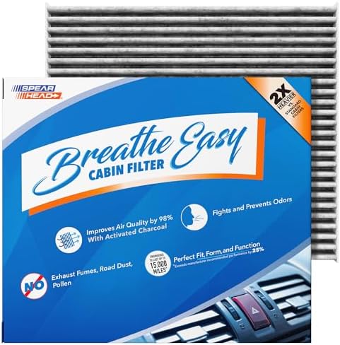 Spearhead Odor Defense Breathe Easy AC & Heater Cabin Air Filter (BE-147) by SPEARHEAD