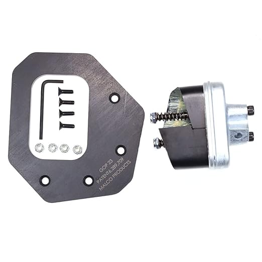 Malco GOP23UK 2 x 3 in. Standard Rectangular Gutter Punch Hole Upgrade Kit