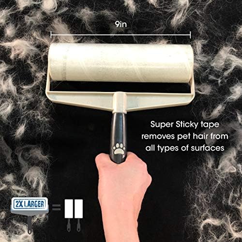 Spotty Supersize Extra Sticky, Adhesive Lint Roller Refill, Pet Cat & Dog Hair Remover for Clothes and Furniture, 60 Sheet ct - Image 4