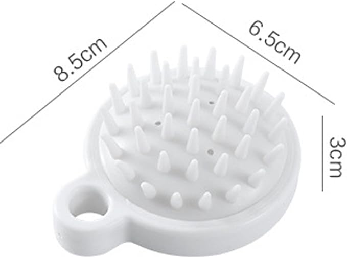 Body Brushes 1pc Silicone Bath Brush Soft Massage Comb for Bathroom Bath Cleaning Tool Pet Accessories Bath