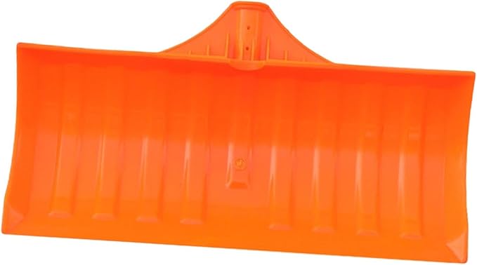 Snow Scoop Head, Multipurpose Wide Garden Clearing Tool, Snow Remover Grain Spade Head, DIY Removal Tool for Car Driveway, Orange
