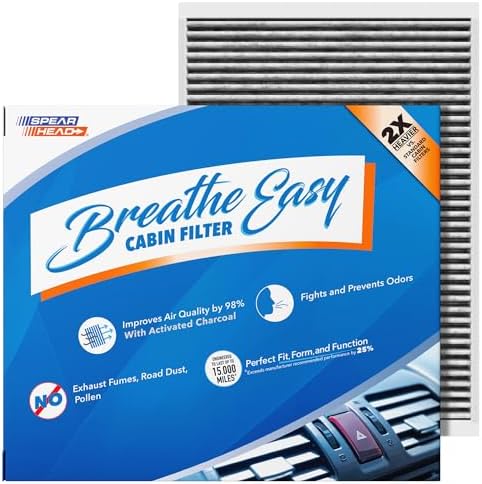 Spearhead Odor Defense Breathe Easy AC & Heater Cabin Air Filter (BE-211) by SPEARHEAD
