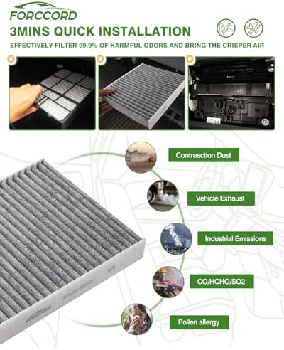 Cabin & Engine Air Filter Kit for INFINITI QX50 2.0L (2019-2025) - Image 5
