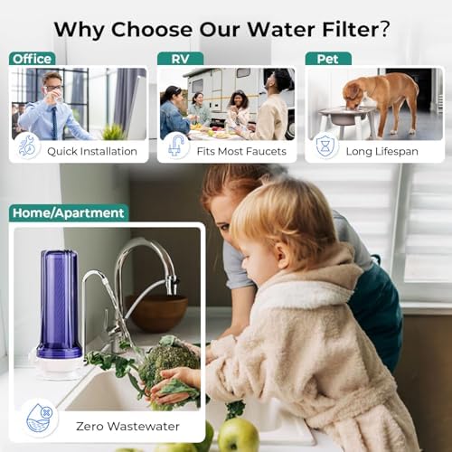 iSpring CKC1C-PB Lead Removal Countertop Drinking Water Filteration System - Image 6