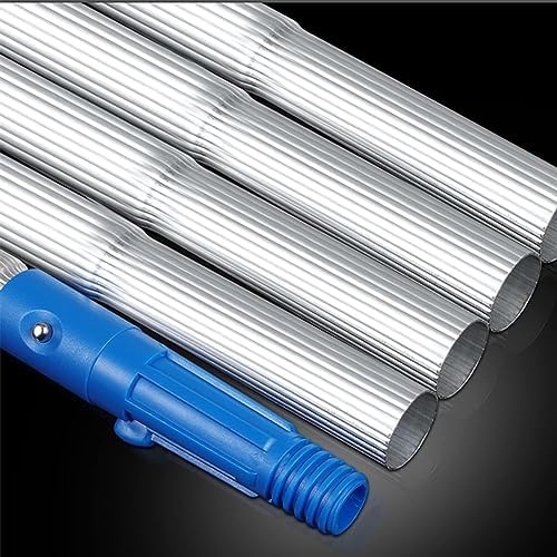 Window Cleaning Pole Water Fed Telescopic Brush Extendable Cleaner Conservatory Roof Cleaning Tools for Photovoltaic Panel Cleaning Trucks Windows Brush Head(Color : 8m/2