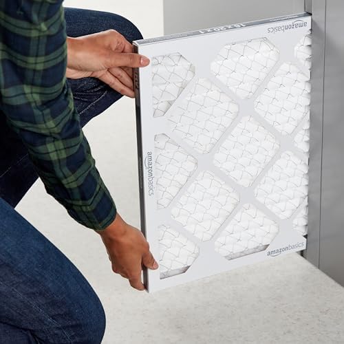 Amazon Basics 16x20x1 Air Filter 6-Pack, MERV 8 AC Furnace Filters, Allergen Control , Removes Dust, Lint and Pollen, Electrostatic (Actual Size: 15.75" x 19.75" x 0.75") - Image 5