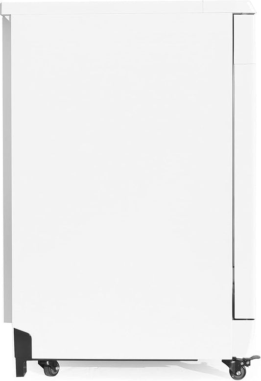 SPT SD-6513W Energy Star 24″ Portable Stainless Steel Dishwasher – White