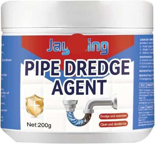 Drain Cleaner - Unclog Kitchen Sink, Bathroom Drain, Toilet, Hair & Grease Remover, Deodorizer, Safe for All Pipes(3PCS)