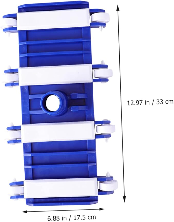 Swimming Pool Cleaning Tool Plastic Weighted for Efficient Pool Maintenance Lightweight Design for Easy Handling for Home Use