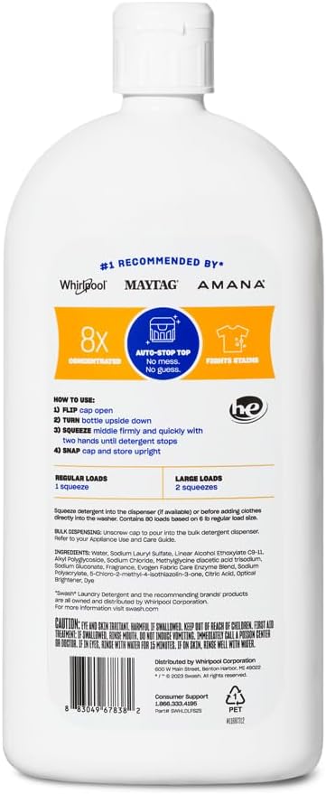 Swash® Smells Like Vacation HE Ultra-Concentrated Liquid Laundry Detergent,(Pack of 2)