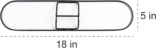 Matthew Cleaning Universal Commercial Clip-on Wire Industries Dust Mop Frame, 18 inch ( Pack of 12) Sold Seperately,Perfect for Floor Cleaning Home/Office/Lobby/Bathroom/Kitchen/Janitor