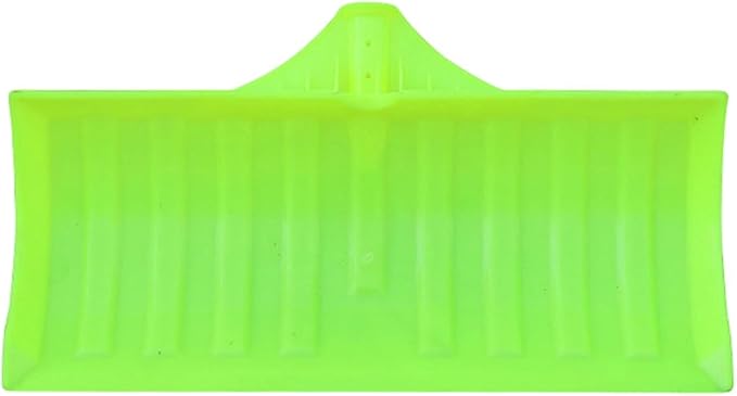 Snow Scoop Head, Multipurpose Wide Garden Clearing Tool, Snow Remover Grain Spade Head, DIY Removal Tool for Car Driveway, Fluorescent Yellow