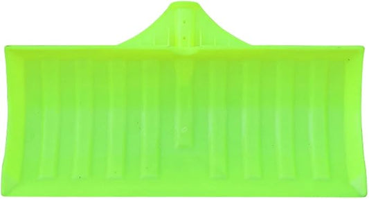 Snow Scoop Head, Multipurpose Wide Garden Clearing Tool, Snow Remover Grain Spade Head, DIY Removal Tool for Car Driveway, Fluorescent Yellow