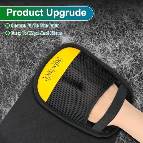 Reusable Electrostatic Pet Hair Removal Glove for Dog and Cat Fur | Pet Hair Remover for Laundry, Couch, Carpet, Clothing, Furniture, Car Seats; Dog Hair, Cat Hair and Lint Cleaner - Image 2