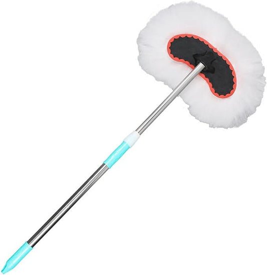 Car Wash Brush Soft Dust Removal Wash Mop Cleaning Tool with Telescopic Handle Car Wash Brush Mop Cleaning Tool with Long Handle Kit Car Mop Brush for Cars RV Truck