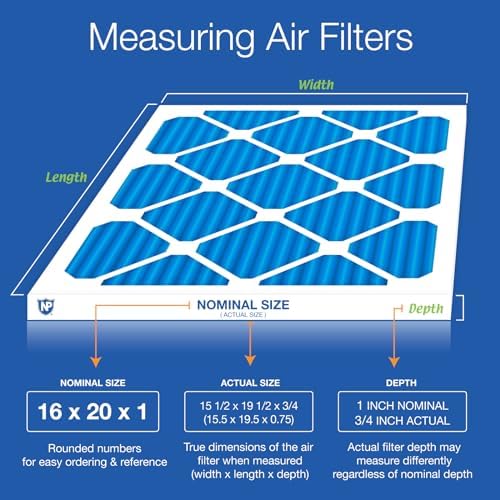 Nordic Pure 16x20x1 Pleated MERV 7 Air Filters 12 Pack - Image 2