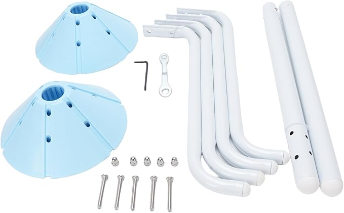 Pool Filter Cleaner Tool Stainless Steel Rotating Stand for Pool Filter Cartridges with Easy Cleaning No Disassembly Required Durable Rustproof Design