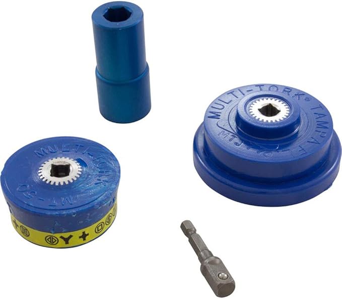 Tool, Socket Set, Multi-Tork, 3 Items, Polycarbonate