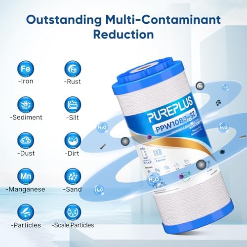 PUREPLUS String Wound Sediment Compound With Iron Reducing Filter, 1 Pack - Image 3