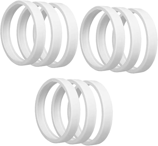 balacoo 9pcs Pool Tires for Wear-Resistant Replacement Parts for Efficient Pool Cleaning Enhance Grip and Performance