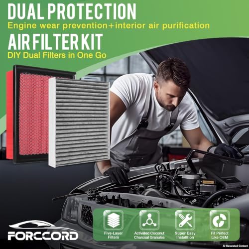 Cabin & Engine Air Filter Combo for Jeep Grand Cherokee 2011-2022 - Image 2