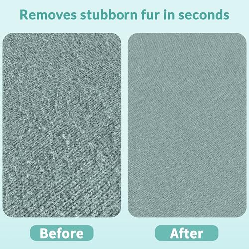 Deep Cleaner Pro Pet Hair Remover 3-Pack - Multi-Surface Carpet Rake & Scraper Tool for Dog & Cat Hair on Rugs, Couches, Pet Towers, Car Seats - Reusable, Battery-Free, Reusable Travel-Size - Image 3