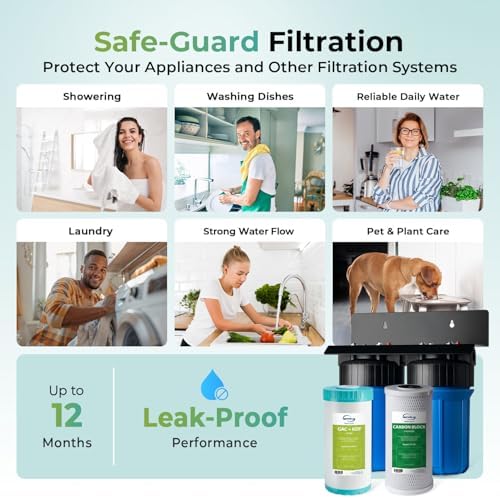 iSpring WGB21B-KS 2-Stage Heavy Metals Whole House Water Filter System - Image 5