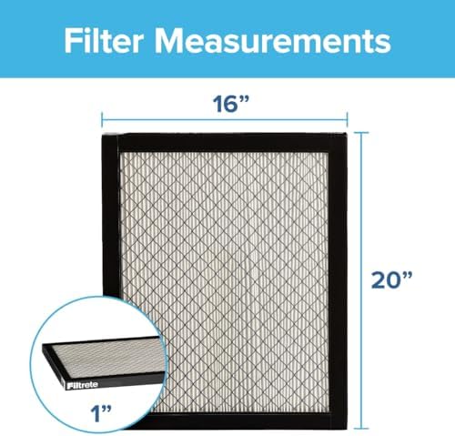 Filtrete 16x20x1 Air Filter, MERV 14, MPR 2800, 2 HVAC Filters - Image 2