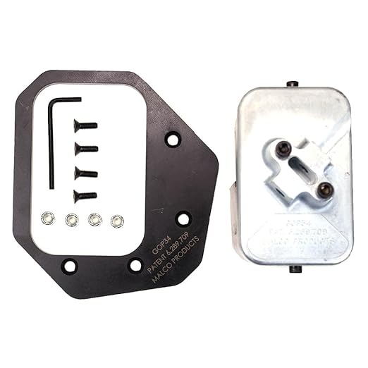 Malco GOP34UK 3 x 4 in. Standard Rectangular Gutter Punch Hole Upgrade Kit